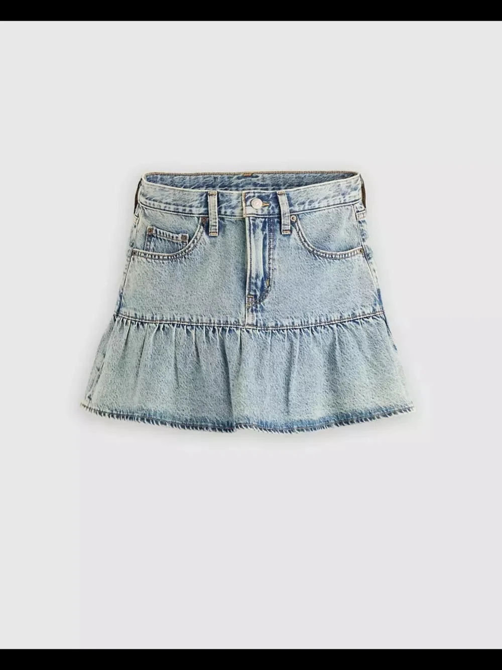 Levi's Flounce Mini Lightweight Skirt